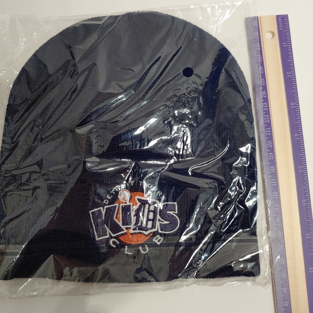 Detoit Kids Club Skull Cap Blue New